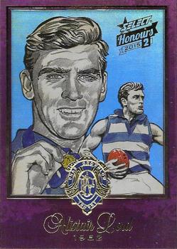 2015 Select AFL Honours Series 2 - Brownlow Sketches #BSK71 Alistair Lord Front